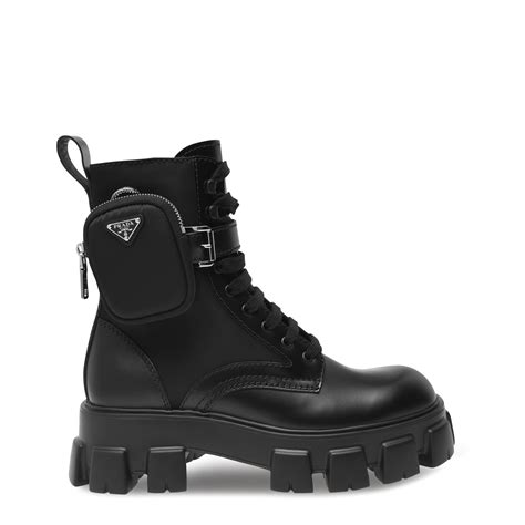 botte prada monolith|Prada monolith boots men's.